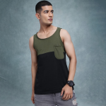 Colourblocked Pure Cotton Longline T-shirt