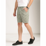 Men Relaxed Fit Mid-Rise Cotton Shorts