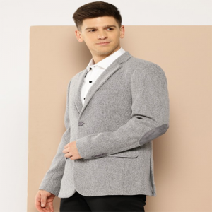 Single-Breasted Slim Fit Smart Casual Blazer