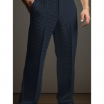 Men Double Pleated Korean Baggy Fit Trouser