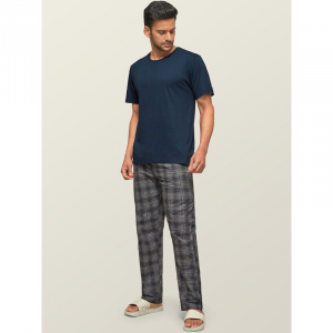 Men Super Combed Cotton Pack of 2 Checkmate Lounge Pants