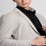 Notched Lapel Single-Breasted Blazer