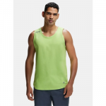 Super Combed Cotton Blend Solid Performance Tank Top with Breathable Mesh