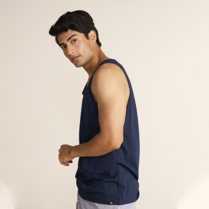 Casual Cotton Blend Tank Top