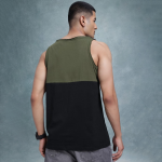 Colourblocked Pure Cotton Longline T-shirt