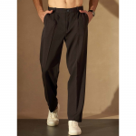 Men Relaxed Loose Fit Trousers