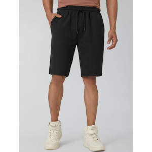 Men Grey Printed Regular Fit Sustainable Shorts