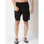 Men sports black Shorts
