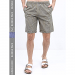 Men Pack Of 2 Checked Lounge Shorts