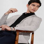 Notched Lapel Single-Breasted Blazer