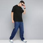 Drop-Shoulder Sleeves Pure Cotton Relaxed Fit T-shirt