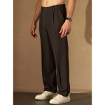 Men Relaxed Loose Fit Trousers