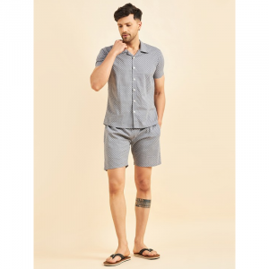 Men Mid-Rise Cotton melange set